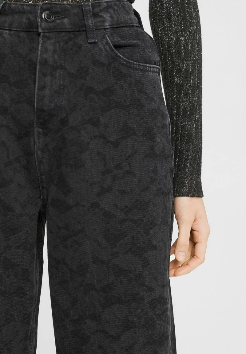 Edc By Esprit BANANA - Jeans Straight Leg - Black Dark Washed 6 Edc By Esprit BANANA - Jeans Straight Leg - Black Dark Washed – Bild 4