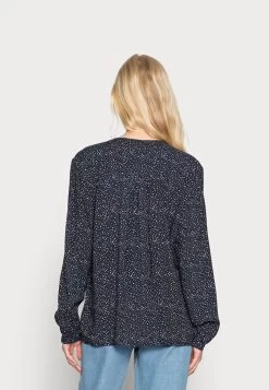 Edc By Esprit FLUID BLOUSE - Bluse - Navy -Edc By Esprit 03b488f5faa14445ac0a25e09eca3363