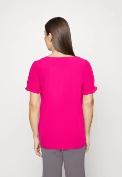 Edc By Esprit BLOUSE - T-Shirt Basic - Pink Fuchsia -Edc By Esprit 045ddbfd3e164c06a3450adc5c2fc6aa