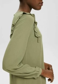 Edc By Esprit LIGHT - Freizeitkleid - Light Khaki -Edc By Esprit 05d6cf0062664b4e8e9425a29f77c2ee