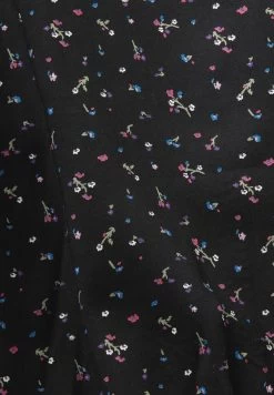 Edc By Esprit MIT MUSTER - Bluse - Black -Edc By Esprit 073484fd00e24561b432d5bd861496a3