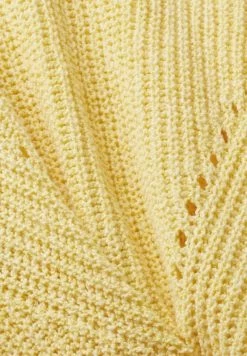 Edc By Esprit MIT ZOPFSTRICK - Strickjacke - Light Yellow -Edc By Esprit 0a1475f504af4394831b545d1e149c8b
