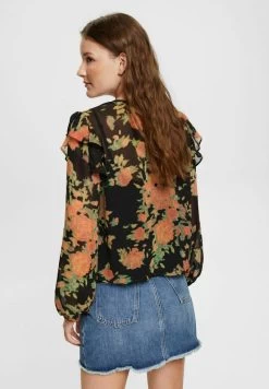 Edc By Esprit COO - Bluse - Black -Edc By Esprit 0a86114aeb44414e8c583b3ea916a816