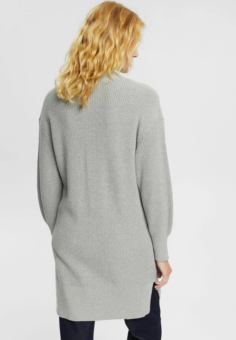 Edc By Esprit LANGER - Strickjacke - Medium Grey 5 Edc By Esprit LANGER - Strickjacke - Medium Grey – Bild 3
