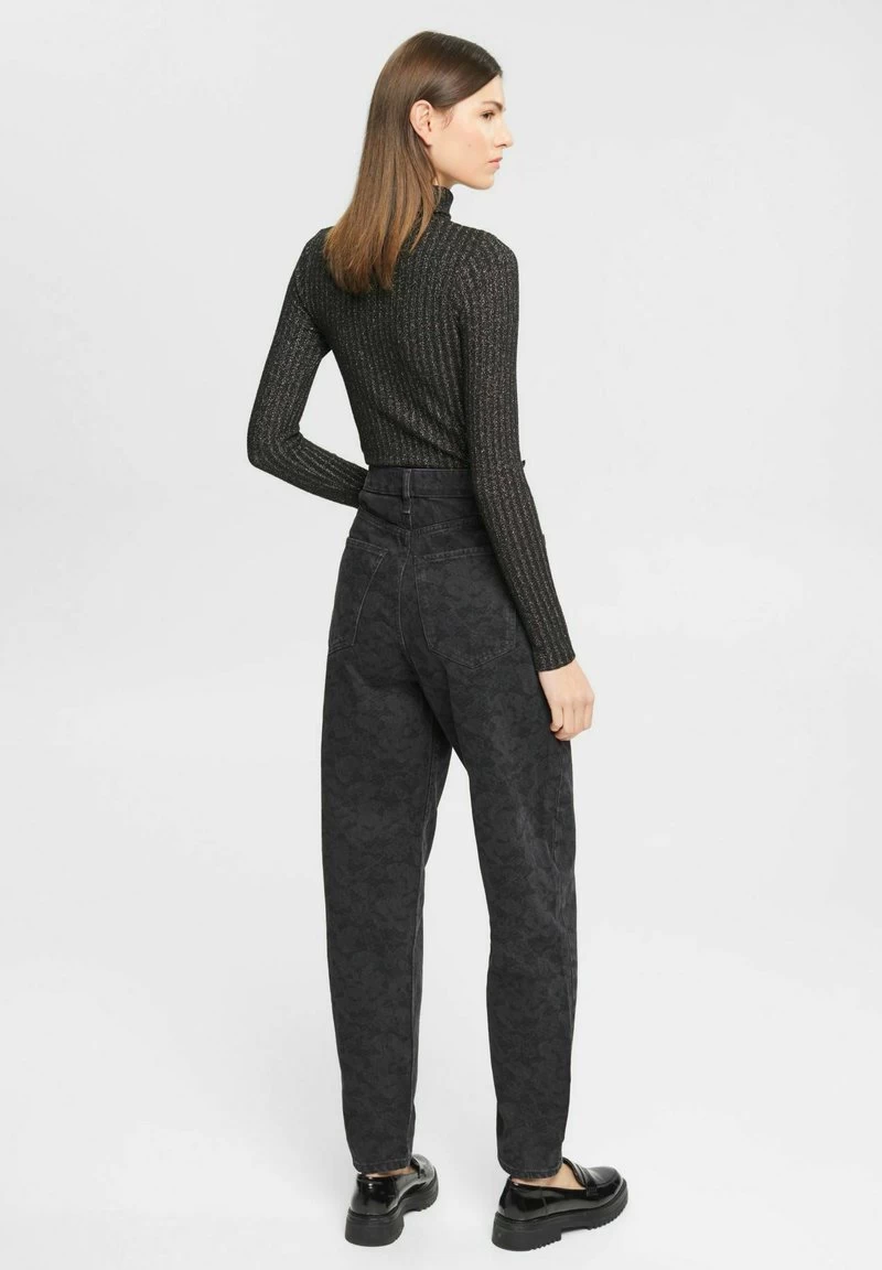 Edc By Esprit BANANA - Jeans Straight Leg - Black Dark Washed 5 Edc By Esprit BANANA - Jeans Straight Leg - Black Dark Washed – Bild 3