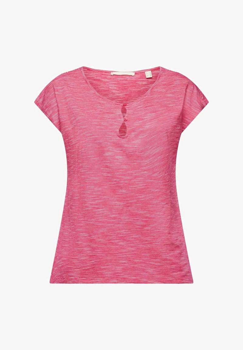 Edc By Esprit T-Shirt Print - Dark Pink 5 Edc By Esprit T-Shirt Print - Dark Pink – Bild 3