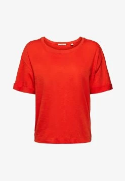 Edc By Esprit T-Shirt Basic - Orange Red -Edc By Esprit 0d8140c8bbbe48bba9167a0b9267299c