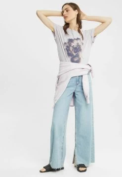 Edc By Esprit SPLASH - T-Shirt Print - Lavender -Edc By Esprit 1192c1091c64476ab1322f62e0ea3004