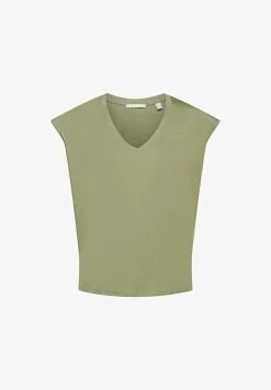 Edc By Esprit MIT V AUSSCHNITT - T-Shirt Basic - Light Khaki 12 Edc By Esprit MIT V AUSSCHNITT - T-Shirt Basic - Light Khaki -Edc By Esprit 16d48f98dad54e46ace4d4bc593ff490