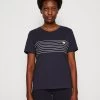Edc By Esprit F AW - T-Shirt Basic - Navy -Edc By Esprit 1792ec8e23ad4d9ca2dfe3041458062a