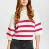 Edc By Esprit MIT CROPPED-ÄRMELN - Strickpullover - Off White -Edc By Esprit 17bdd719063749ee9ea9789a8732d390