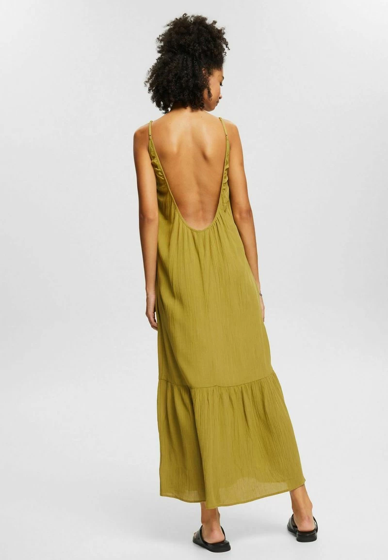 Edc By Esprit Maxikleid - Olive 4 Edc By Esprit Maxikleid - Olive – Bild 2