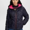 Edc By Esprit MIT KORDELZUG-KAPUZE - Winterjacke - Navy -Edc By Esprit 1b9f84d57d1d453c89fa4231441a1e22