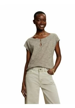 Edc By Esprit T-Shirt Print - Khaki Green