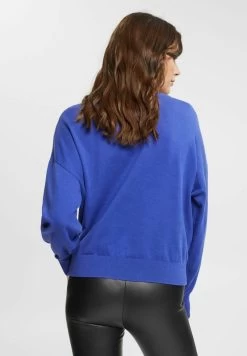 Edc By Esprit MIT ZOPF - Strickpullover - Ink -Edc By Esprit 1dc4f2420c2c4a2a8e91b5662eab20f9