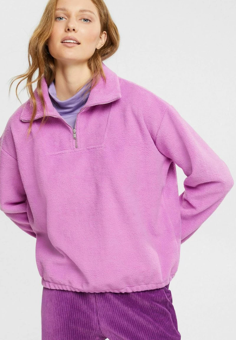 Edc By Esprit MIT ZIPKRAGEN - Fleecepullover - Lilac 8 Edc By Esprit MIT ZIPKRAGEN - Fleecepullover - Lilac – Bild 6