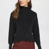 Edc By Esprit ROLLKRAGEN - Strickpullover - Black -Edc By Esprit 1f973624f1e44dc0b36ce50fe1255440