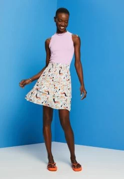 Edc By Esprit LIGHT - A-Linien-Rock - Purple -Edc By Esprit 1fd5a8119da14af8b16a3f459ec72490