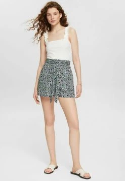 Edc By Esprit PAPERBAG - Shorts - Aqua Green -Edc By Esprit 20dcd5bae7a64054a0ac390b71a1d89a