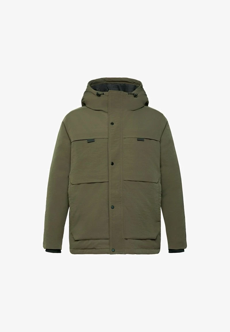 Edc By Esprit OUTDOOR - Wintermantel - Dark Khaki 8 Edc By Esprit OUTDOOR - Wintermantel - Dark Khaki – Bild 6