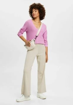 Edc By Esprit MIT V-AUSSCHNITT - Strickpullover - Lilac -Edc By Esprit 22743c4dfe6f48d1b4f2bedf1d41e9ea