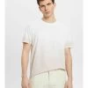 Edc By Esprit ZWEIFARBIG BLASS GEFÄRBTES - T-Shirt Print - White -Edc By Esprit 2390b9b7b21c44c5b455ea877e09e6ef