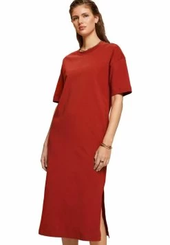 Edc By Esprit Dress - Jerseykleid - Terracotta New -Edc By Esprit 24b0b935231846c68de3916f980339f8