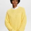 Edc By Esprit MIT ZOPF-MUSTER - Strickpullover - Light Yellow -Edc By Esprit 258efe62c6c04243920cf3f1e1aa168f