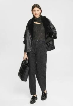 Edc By Esprit BANANA - Jeans Straight Leg - Black Dark Washed 13 Edc By Esprit BANANA - Jeans Straight Leg - Black Dark Washed -Edc By Esprit 2a7e805367bb4a2e96ebed5d0674e6bc