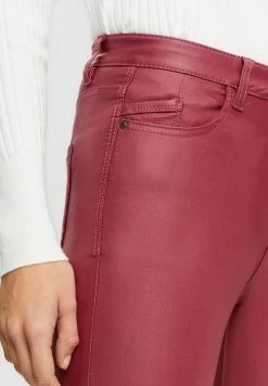 Edc By Esprit HIGH RISE - Stoffhose - Cherry Red -Edc By Esprit 2b588e305a8149a18e5621fd2942103b