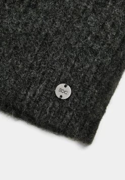 Edc By Esprit Mütze - Anthracite -Edc By Esprit 2cdb4ef189bc41faa16aed60fc708101