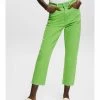 Edc By Esprit CROPPED MIT FRANSENSAUM - Jeans Slim Fit - Green 2 Edc By Esprit CROPPED MIT FRANSENSAUM - Jeans Slim Fit - Green -Edc By Esprit 2e9d814d81784840bcb046ab3f2254a5