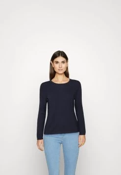 Edc By Esprit BASIC CREWNECK - Strickpullover - Navy -Edc By Esprit 2fe4c5e983bc43fdb4716a012e9d515d 1