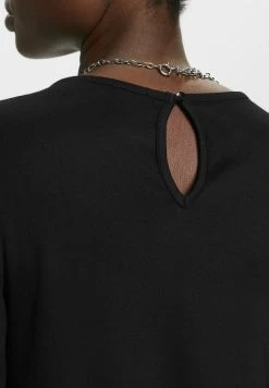 Edc By Esprit MINI MIT VOLUMINÖSEN ÄRMELN - Jerseykleid - Black -Edc By Esprit 30b76974d70b4b89996bd258da2f8d7a