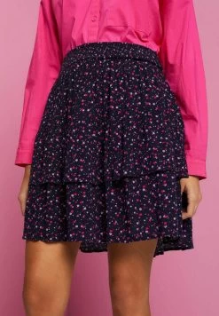 Edc By Esprit LIGHT - A-Linien-Rock - Navy -Edc By Esprit 330162aed4fc4f3c94247e8e432e73fc