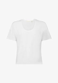 Edc By Esprit T-Shirt Basic - White -Edc By Esprit 35d6a0f42b4c4cea827bb20bc9a9c9d1