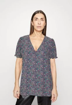 Edc By Esprit SHORT SLEEVE BLOUSE - T-Shirt Print - Black -Edc By Esprit 35e308ca9aff4e5c8b1b1b6a3fdbecff 1