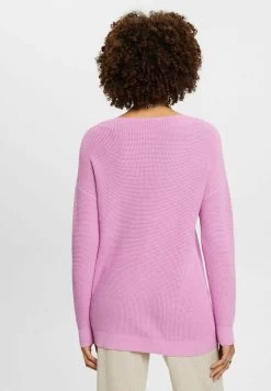 Edc By Esprit MIT V-AUSSCHNITT - Strickpullover - Lilac -Edc By Esprit 37407ad9a8614373a158eda5a1bd1c03