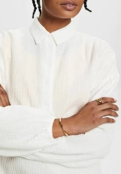 Edc By Esprit STRUKTURIERTE - Bluse - White -Edc By Esprit 38a087a5fde24f0a97a4b198b9c319b1