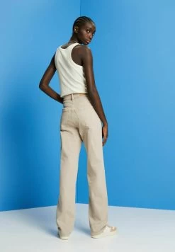 Edc By Esprit MIT HOHEM BUND UND GERADEM BEIN - Flared Jeans - Light Taupe -Edc By Esprit 38b9b6f548f04fe6b36475ed520d893d