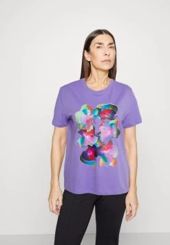 Edc By Esprit TEE - T-Shirt Print - Purple