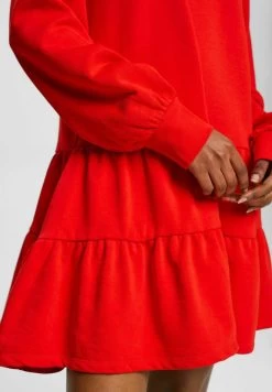 Edc By Esprit TERRY - Strickkleid - Red -Edc By Esprit 409c1cd303664fc48c3e350d10927e06