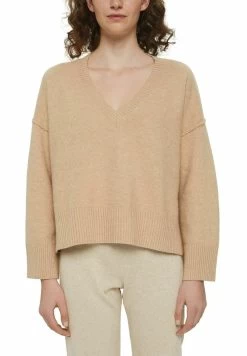 Edc By Esprit SWEATER - Strickpullover - Beige -Edc By Esprit 424dafa770d54d3193cd83790a61cc3d