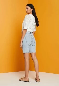 Edc By Esprit Jeans Shorts - Blue Bleached -Edc By Esprit 443f9f99484b4e3ba93919e06a2a4959