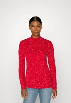 Edc By Esprit Langarmshirt - Dark Red