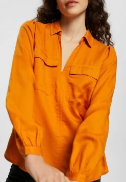 Edc By Esprit Bluse - Honey Yellow -Edc By Esprit 46f6ab05ea3d423c923808dc6ef4c00b