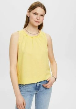 Edc By Esprit Bluse - Light Yellow