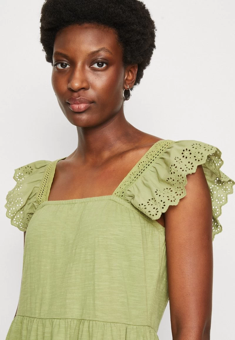 Edc By Esprit DRESS - Jerseykleid - Pistachio Green 8 Edc By Esprit DRESS - Jerseykleid - Pistachio Green – Bild 6