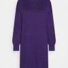 Edc By Esprit DRESS - Strickkleid - Dark Lavender