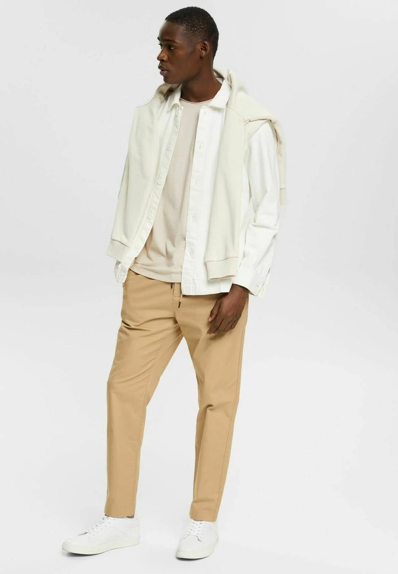 Edc By Esprit T-Shirt Basic - Light Taupe 4 Edc By Esprit T-Shirt Basic - Light Taupe – Bild 2